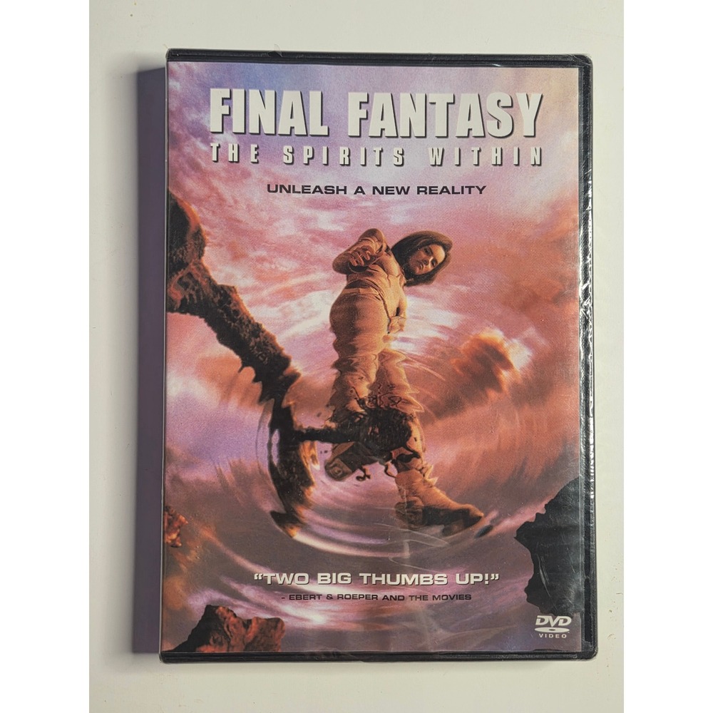 Final Fantasy The Spirits Within DVD 2001 Sci-Fi Movie New Factory Sealed